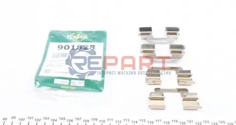 Фото Планка супорта (заднього) прижимна (к-кт) BMW 5(F10/F11)/ X3/X4 09- (Lucas) FRENKIT (901828) зображення 1