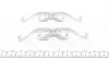 Планка супорта (переднього) прижимна (к-кт) Peugeot 407/508 05- (Ate) FRENKIT (901849) зображення 3