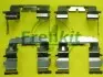 Планка супорта (переднього) прижимна (к-кт) Subaru Forester 02-/Impreza 00-/Legacy 03-14/Outback 03 (Tokico) FRENKIT (901891) зображення 1