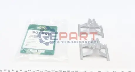 Фото Планка супорта (заднього) прижимна (к-кт) Porsche Cayenne/VW Touareg 10- (Brembo) FRENKIT (901898) зображення 1