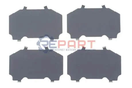 Комплект протискрипних пластин (передніх) Toyota Land Cruiser 100 98- (Sumitomo) FRENKIT 940002 Купити в Україні