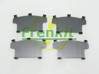 Фото Комплект протискрипних пластин (задніх) Mitsubishi Lancer 96-01 (Akebono) FRENKIT (940004) зображення 1