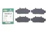 Комплект протискрипних пластин (передніх) Nissan Primera 96-02 (TRW) FRENKIT (940013) зображення 2