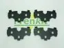 Фото Комплект протискрипних пластин (задніх) Ford Connect/Focus 02-13/Renault Megane 02- (ATE/Teves) FRENKIT (940017) изображение 1