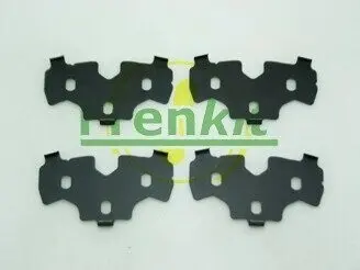 Комплект протискрипних пластин (задніх) Ford Connect/Focus 02-13/Renault Megane 02- (ATE/Teves) FRENKIT 940017 Купить в Украине