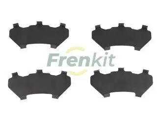 Комплект протискрипних пластин (задніх) Mitsubishi Galant 85-/L400 95-02/Eclipse 94-11/Pajero Pinin 99-07 FRENKIT 940031 Купити в Україні