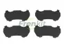 Фото Комплект протискрипних пластин (передніх) Citroen Xsara 97-05/Peugeot 307 00-15 (Bosch) FRENKIT (940045) изображение 1