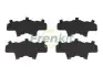 Фото Комплект протискрипних пластин (передніх) Honda Civic VII 01-05 (Sumitomo) FRENKIT (940054) изображение 1
