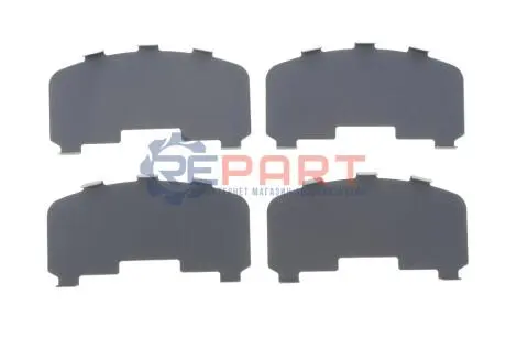 Комплект протискрипних пластин (передніх) Nissan Juke 10-/Tiida 04 FRENKIT 940058 Купити в Україні