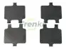 Фото Комплект протискрипних пластин (задніх) MB C-class (W202/W203)/E-class (W210) 93-07 (Ate) FRENKIT (940076) изображение 1