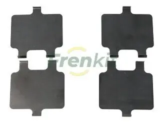Комплект протискрипних пластин (задніх) MB C-class (W202/W203)/E-class (W210) 93-07 (Ate) FRENKIT 940076 Купить в Украине