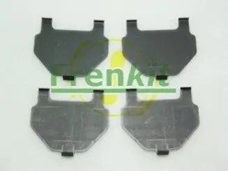 Комплект протискрипних пластин (задніх) Toyota Corolla 01-08/Camry 82-86/Yaris/Celica 99-05 (Akebono) FRENKIT 940081 Купити в Україні