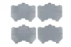 Комплект противоскрипных пластин (передних) Toyota Rav 4 II 00-05 (Akebono) FRENKIT (940089) изображение 1