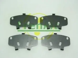 Комплект протискрипних пластин (передніх) Kia Rio 00-05/Mazda 626 IV/MX-6 92-99 (Mando/Sumitomo) FRENKIT 940097 Купити в Україні