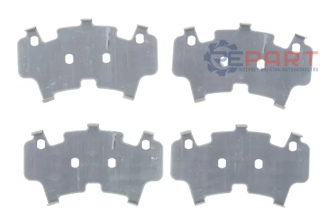 Комплект протискрипних пластин (передніх) Mazda 6 02-08 (Akebono) FRENKIT 940106