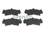 Комплект протискрипних пластин (передніх) Honda Accord V/VI 93-03/Civic 97-01 940107