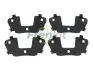 Фото Комплект протискрипних пластин (передніх) Ford Transit Connect/Kuga 08-/Focus/Mazda 3/5/Volvo C30/S40/V50 03-/V40 FRENKIT (940111) изображение 1