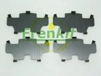 Комплект протискрипних пластин (передніх) Toyota Corolla 01-08/Prius 03-09/Yaris 99-05 FRENKIT 940114 Купити в Україні