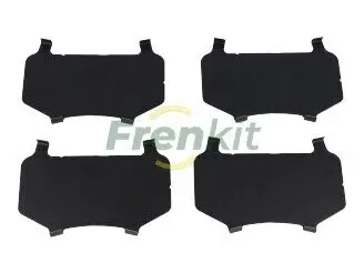 Комплект протискрипних пластин (передніх) VW Touareg 02-18/Land Rover Range Rover 02-13 FRENKIT 940116 Купити в Україні