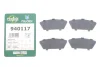 Комплект протискрипних пластин (задніх) Subaru Impreza 99-/Forester 02-12/Saab 9-2X 04-06 (Akebono) FRENKIT (940117) зображення 2