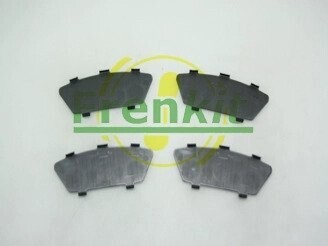 Комплект протискрипних пластин (задніх) Subaru Impreza 99-/Forester 02-12/Saab 9-2X 04-06 (Akebono) FRENKIT 940117 (фото 1)