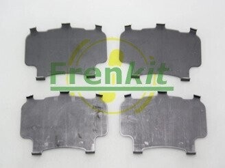 Комплект протискрипних пластин (передніх) Toyota Avensis Verso 2.0/2.0D 01-09 FRENKIT 940120 (фото 1)