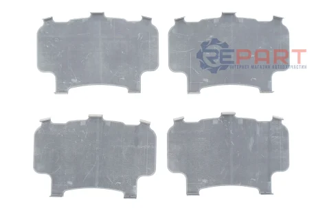 Комплект противоскрипных пластин (передних) Toyota Avensis Verso 2.0/2.0D 01-09 FRENKIT 940120