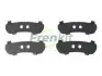 Фото Комплект протискрипних пластин (задніх) VW Caddy III/Golf VI 04-15 (Bosch) FRENKIT (940121) изображение 1