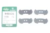 Комплект протискрипних пластин (задніх) VW Caddy III/Golf VI 04-15 (Bosch) FRENKIT (940121) зображення 2