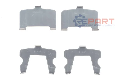 Комплект противоскрипных пластин (задних) Mitsubishi Lancer VIII 08- FRENKIT 940123
