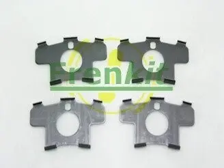 Комплект протискрипних пластин (задніх) Honda Accord IV/V/Civic VI/VII/VIII (Akebono/ATE) FRENKIT 940126 Купить в Украине