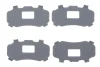 Комплект протискрипних пластин (передніх) Renault Kangoo 97- FRENKIT (940139) зображення 1