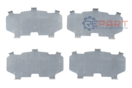 Комплект противоскрипных пластин (передних) Toyota Corolla 12-/Yaris 05-/Prius 11-/Mazda Familia 18- FRENKIT 940148