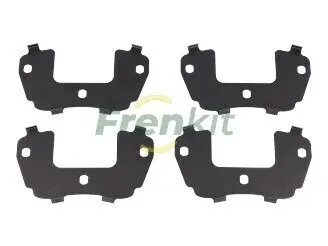 Комплект протискрипних пластин (передніх) VW Sharan/Tiguan 07 FRENKIT 940163 Купити в Україні