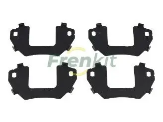 Комплект протискрипних пластин (передніх) BMW 5 (F10/F11) 09-16 FRENKIT 940205 Купити в Україні