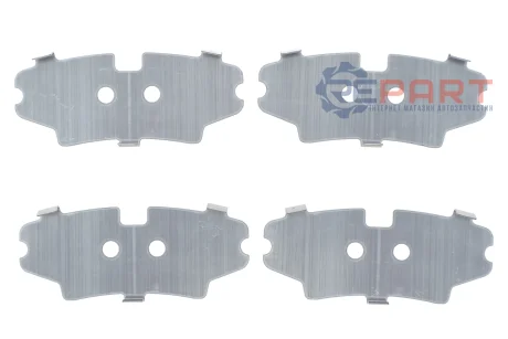 Комплект протискрипних пластин (задніх) Citroen Jumper/Fiat Ducato 06- FRENKIT 940208