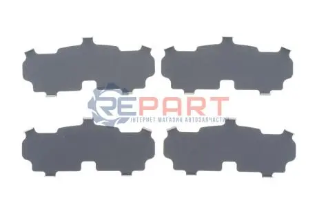 Комплект протискрипних пластин (передніх) Mitsubishi L200 05-/Pajero Sport 08- (Tokico) FRENKIT 940209 Купити в Україні