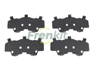 Комплект протискрипних пластин (передніх) Hyundai Accent 10-/Kia Rio 11 FRENKIT 940229 Купити в Україні