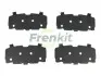 Фото Комплект протискрипних пластин (передніх) Toyota Yaris 07 FRENKIT (940233) зображення 1