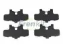 Фото Комплект протискрипних пластин (задніх) Citroen C4/Peugeot 4008 12 FRENKIT (940241) изображение 1