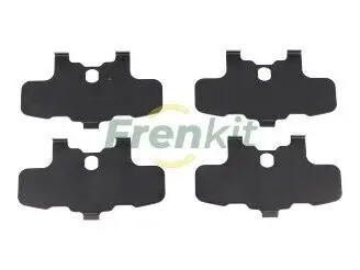 Комплект протискрипних пластин (задніх) Citroen C4/Peugeot 4008 12 FRENKIT 940241 Купити в Україні