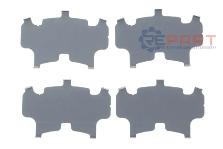 Комплект противоскрипных пластин (передних) Toyota Auris/Corolla 12-18 FRENKIT 940320