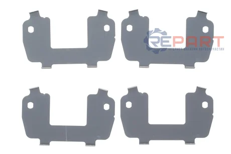 Комплект противоскрипных пластин (передних) Audi A4/A5 1.4/2.0 TFSI/TDI 15-20 FRENKIT 940383