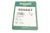 Фото Комплект пружинок колодок ручника Opel Omega B/Vectra A 1.8-3.0 86-94 (Ate) FRENKIT (950667) зображення 6