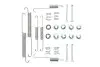 Фото Комплект пружинок колодок ручника Renault Logan 1.4-1.6 05- (Lucas) FRENKIT (950678) зображення 1