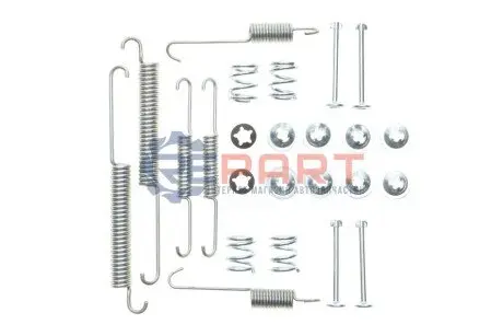 Комплект пружинок колодок ручника Renault Logan 1.4-1.6 05- (Lucas) FRENKIT 950678 Купити в Україні