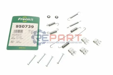 Фото Комплект пружинок колодок ручника Fiat Brava/Bravo 93- (Lockheed) (180x30) FRENKIT (950739) зображення 1