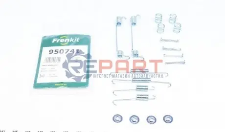 Фото Комплект пружинок колодок ручника Nissan Micra 92-03 (LUCAS) FRENKIT (950741) зображення 1