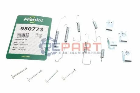 Ремкомплект колодок стояночного тормоза FRENKIT 950773 Купить в Украине