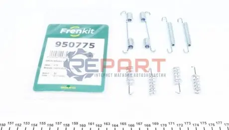 Фото Комплект пружинок колодок ручника VW LT 46/MB Sprinter 412 95- (170x40) (Ate) FRENKIT (950775) зображення 1